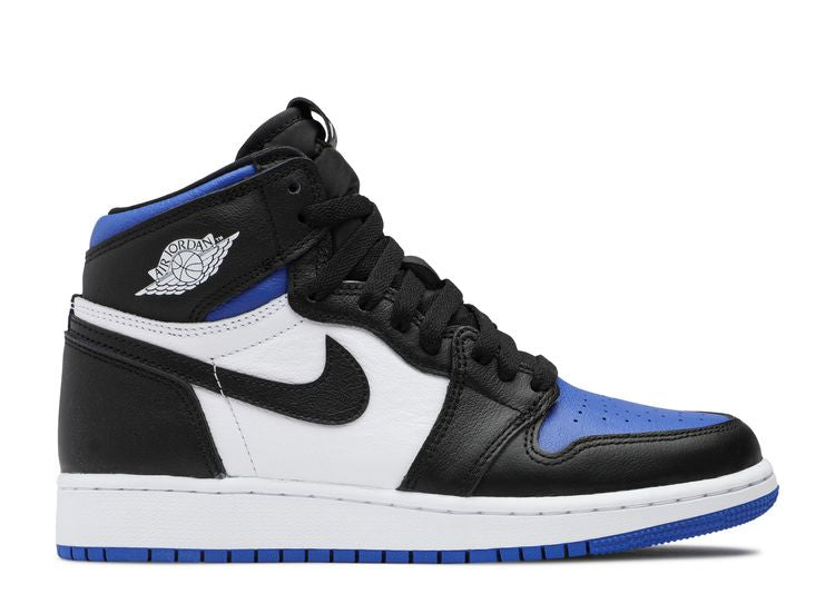  Air Jordan 1 Retro High OG GS 'Royal Toe'