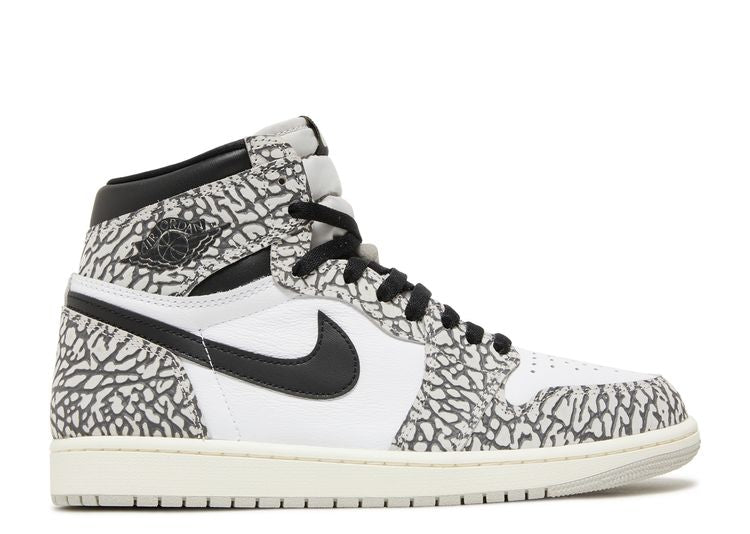  Air Jordan 1 Retro High OG 'White Cement'