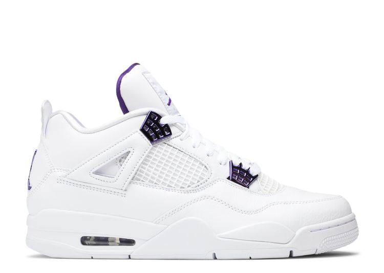  Air Jordan 4 Retro 'Purple Metallic'