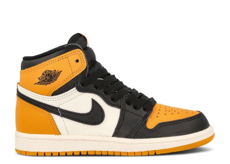  Air Jordan 1 Retro High OG PS 'Yellow Toe'
