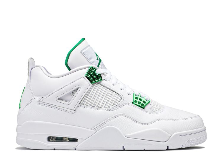  Air Jordan 4 Retro 'Green Metallic'