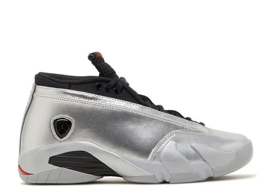  Wmns Air Jordan 14 Retro Low 'Metallic Silver'