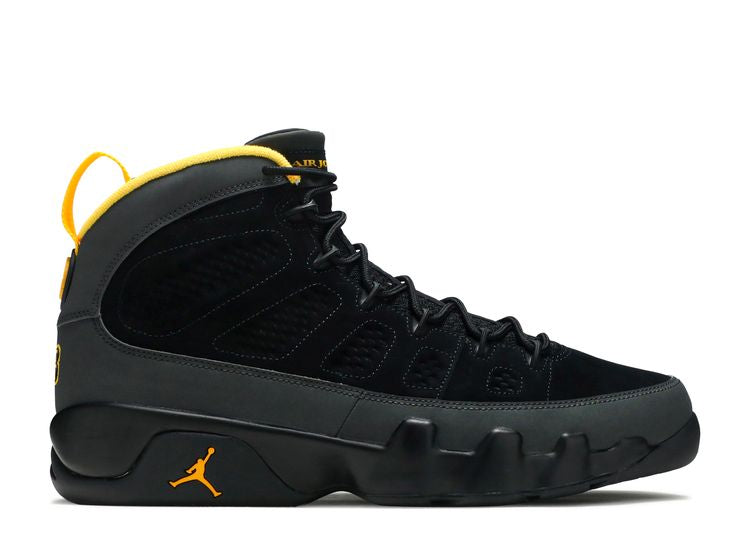  Air Jordan 9 Retro ‘Dark Charcoal University Gold’ 