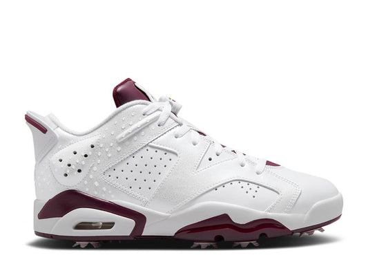  Air Jordan 6 Retro Low Golf NRG 'Bordeaux'