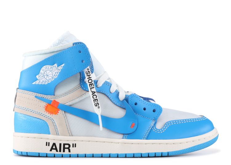  Off-White X Air Jordan 1 Retro High OG 'UNC'