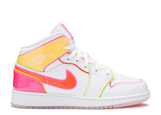  Air Jordan 1 Mid SE GS 'Edge Glow'