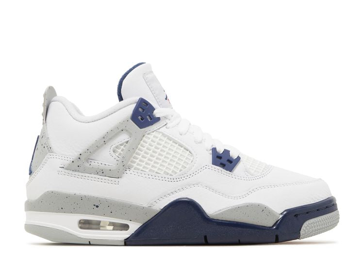 Air Jordan 4 Retro GS 'Midnight Navy'