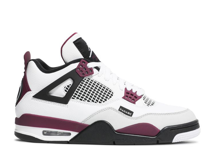  Paris Saint-Germain X Air Jordan 4 Retro 'Bordeaux'