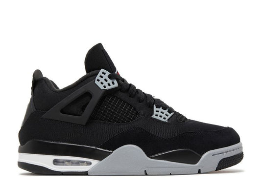  Air Jordan 4 Retro SE 'Black Canvas'
