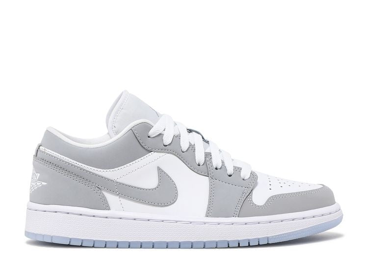  Wmns Air Jordan 1 Low 'White Wolf Grey'