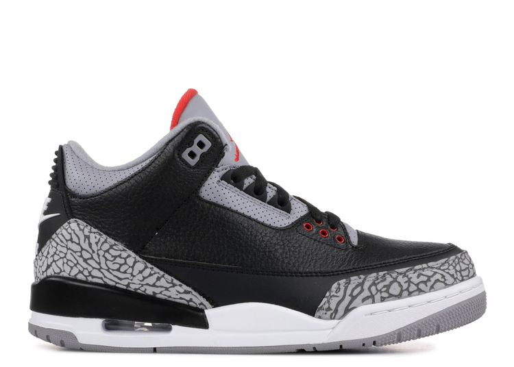  Air Jordan 3 Retro OG 'Black Cement' 2018