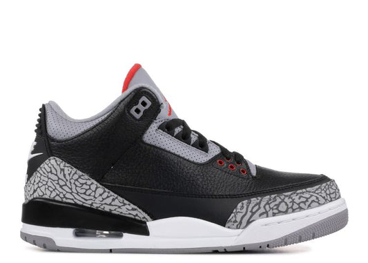  Air Jordan 3 Retro OG 'Black Cement' 2018