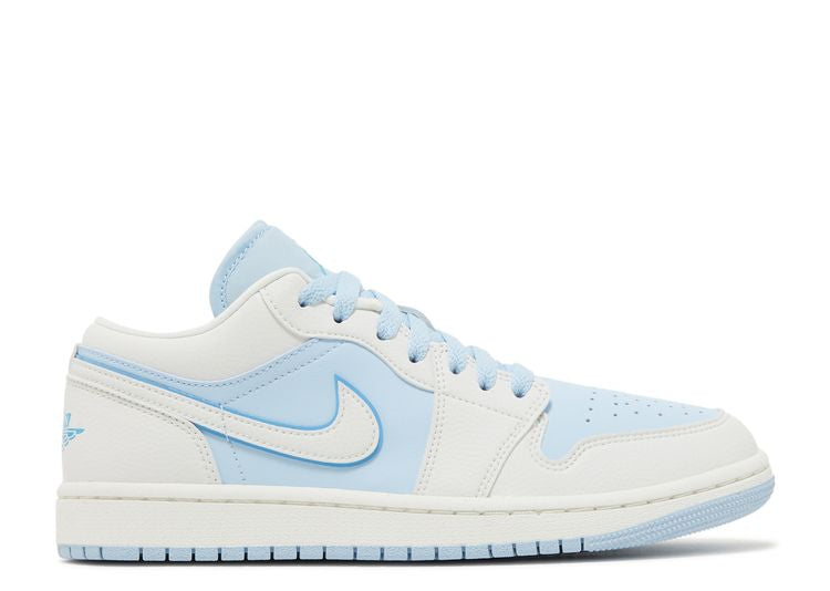  Wmns Air Jordan 1 Low SE 'Reverse Ice Blue'