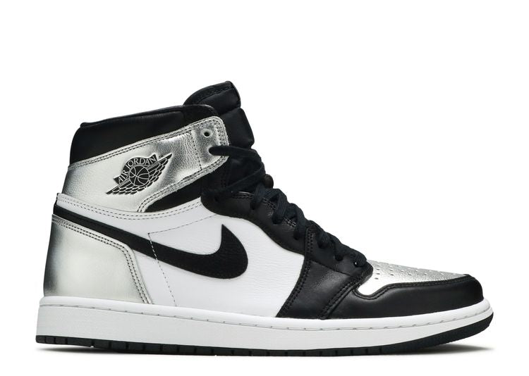  Wmns Air Jordan 1 Retro High OG 'Silver Toe'
