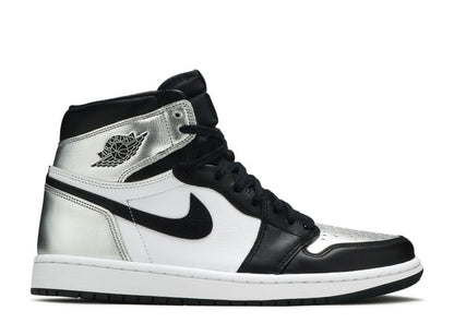  Wmns Air Jordan 1 Retro High OG 'Silver Toe'