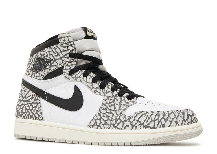  Air Jordan 1 Retro High OG 'White Cement'