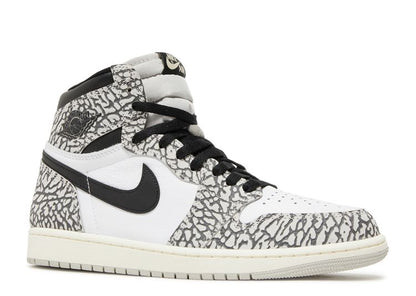  Air Jordan 1 Retro High OG 'White Cement'