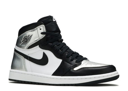  Wmns Air Jordan 1 Retro High OG 'Silver Toe'