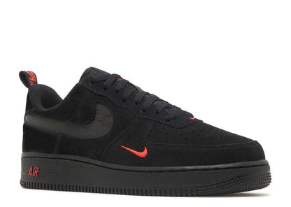 Nike Air Force 1 '07 LV8 'Reflective Swoosh - Black Crimson'