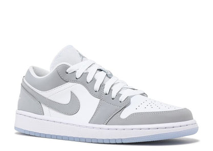  Wmns Air Jordan 1 Low 'White Wolf Grey'