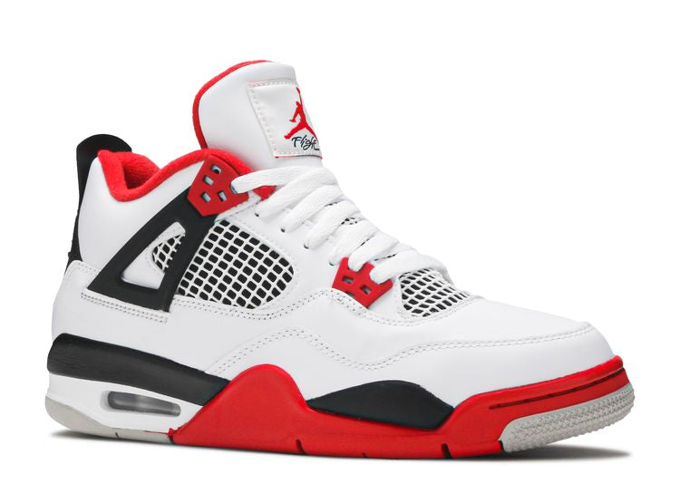  Air Jordan 4 Retro OG GS 'Fire Red' 2020