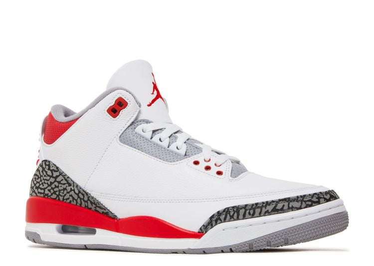  Air Jordan 3 Retro 'Fire Red' 2022