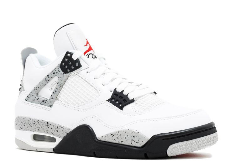  Air Jordan 4 Retro OG 'White Cement' 2016