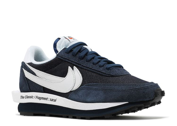 Nike Fragment Design X Sacai X LDV Waffle 'Blackened Blue'