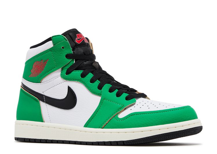  Wmns Air Jordan 1 Retro High OG 'Lucky Green'