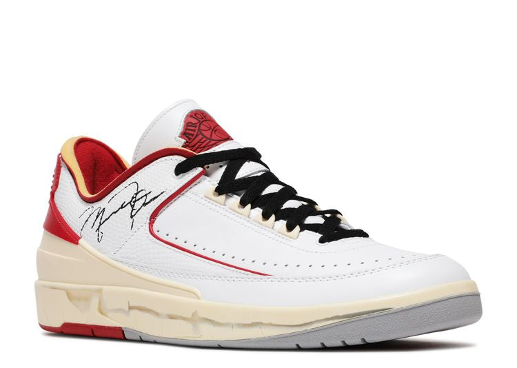  Off-White X Air Jordan 2 Retro Low SP 'White Varsity Red'