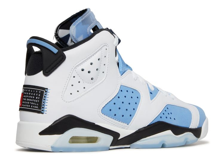  Air Jordan 6 Retro GS 'UNC Home'
