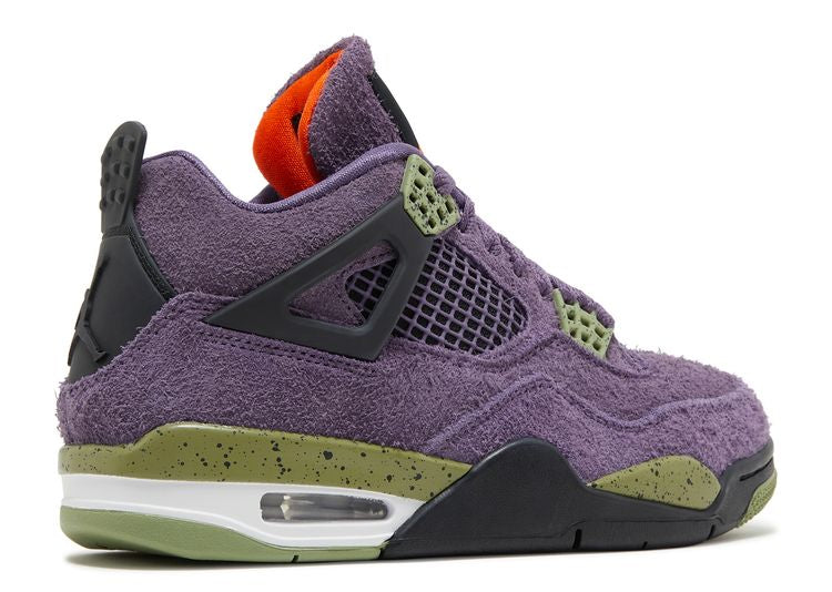  Wmns Air Jordan 4 Retro 'Canyon Purple'