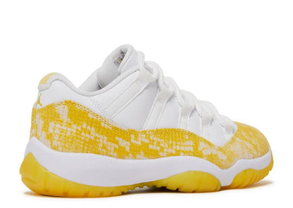  Wmns Air Jordan 11 Retro Low 'Yellow Snakeskin'