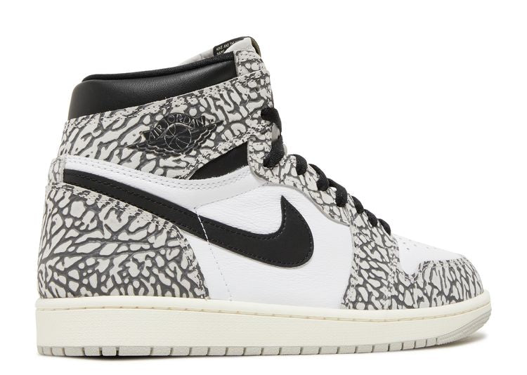  Air Jordan 1 Retro High OG 'White Cement'