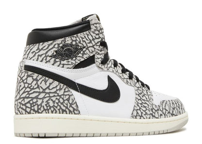  Air Jordan 1 Retro High OG 'White Cement'