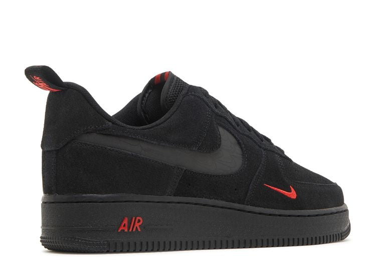 Nike Air Force 1 '07 LV8 'Reflective Swoosh - Black Crimson'