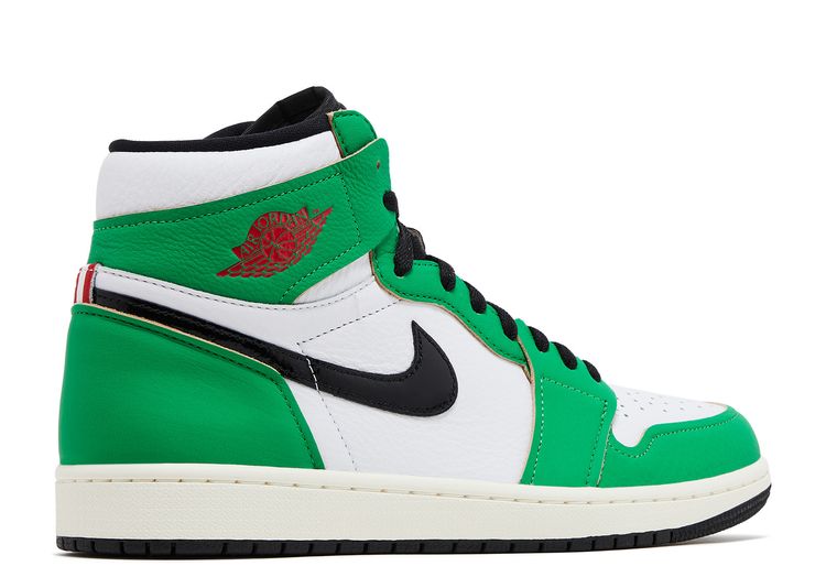 Wmns Air Jordan 1 Retro High OG 'Lucky Green'
