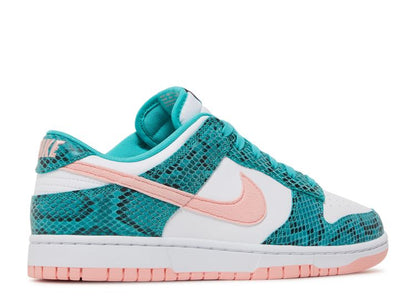 Nike Dunk Low 'Washed Teal Snakeskin'