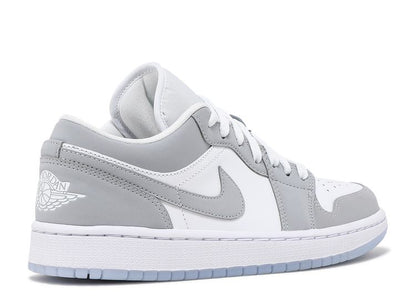 Wmns Air Jordan 1 Low 'White Wolf Grey'