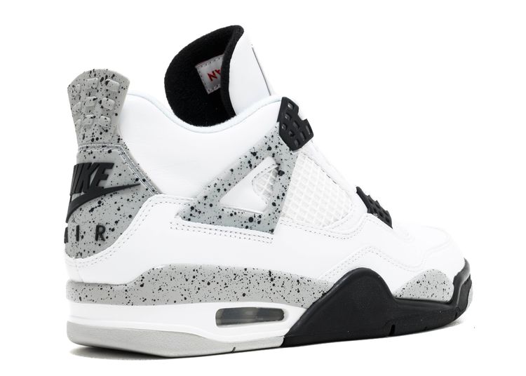  Air Jordan 4 Retro OG 'White Cement' 2016