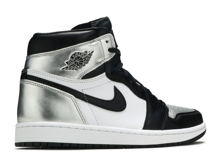  Wmns Air Jordan 1 Retro High OG 'Silver Toe'