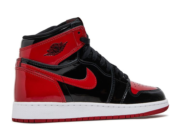  Air Jordan 1 Retro High OG GS 'Patent Bred'