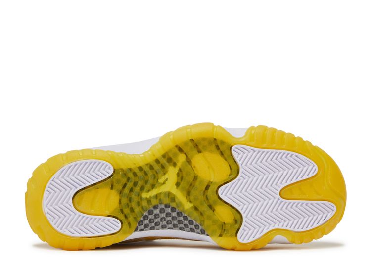  Wmns Air Jordan 11 Retro Low 'Yellow Snakeskin'