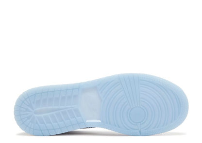  Air Jordan 1 Mid SE GS 'White Ice Blue'