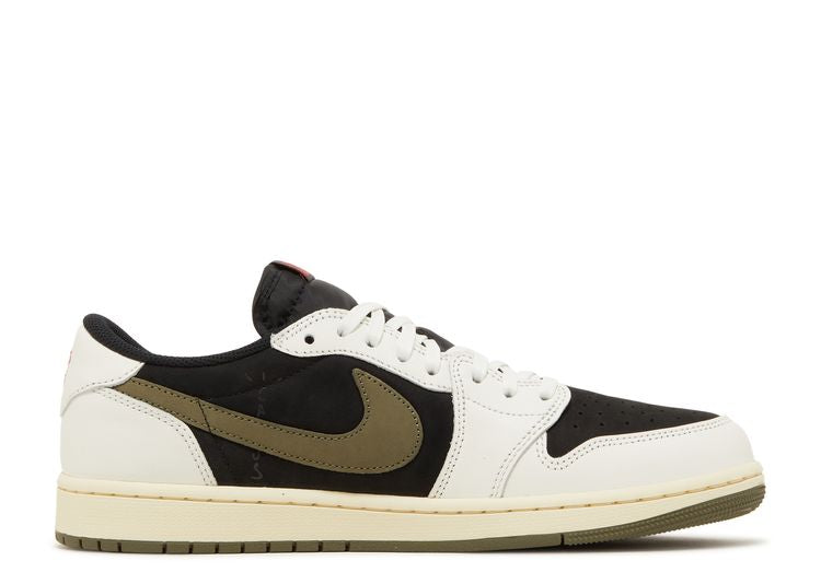  Travis Scott X Wmns Air Jordan 1 Retro Low OG 'Olive'